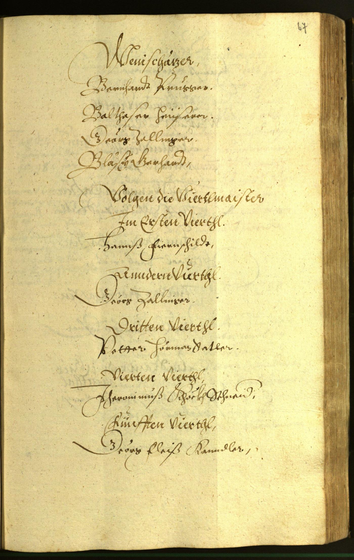 Stadtarchiv Bozen - BOhisto Ratsprotokoll 1599 