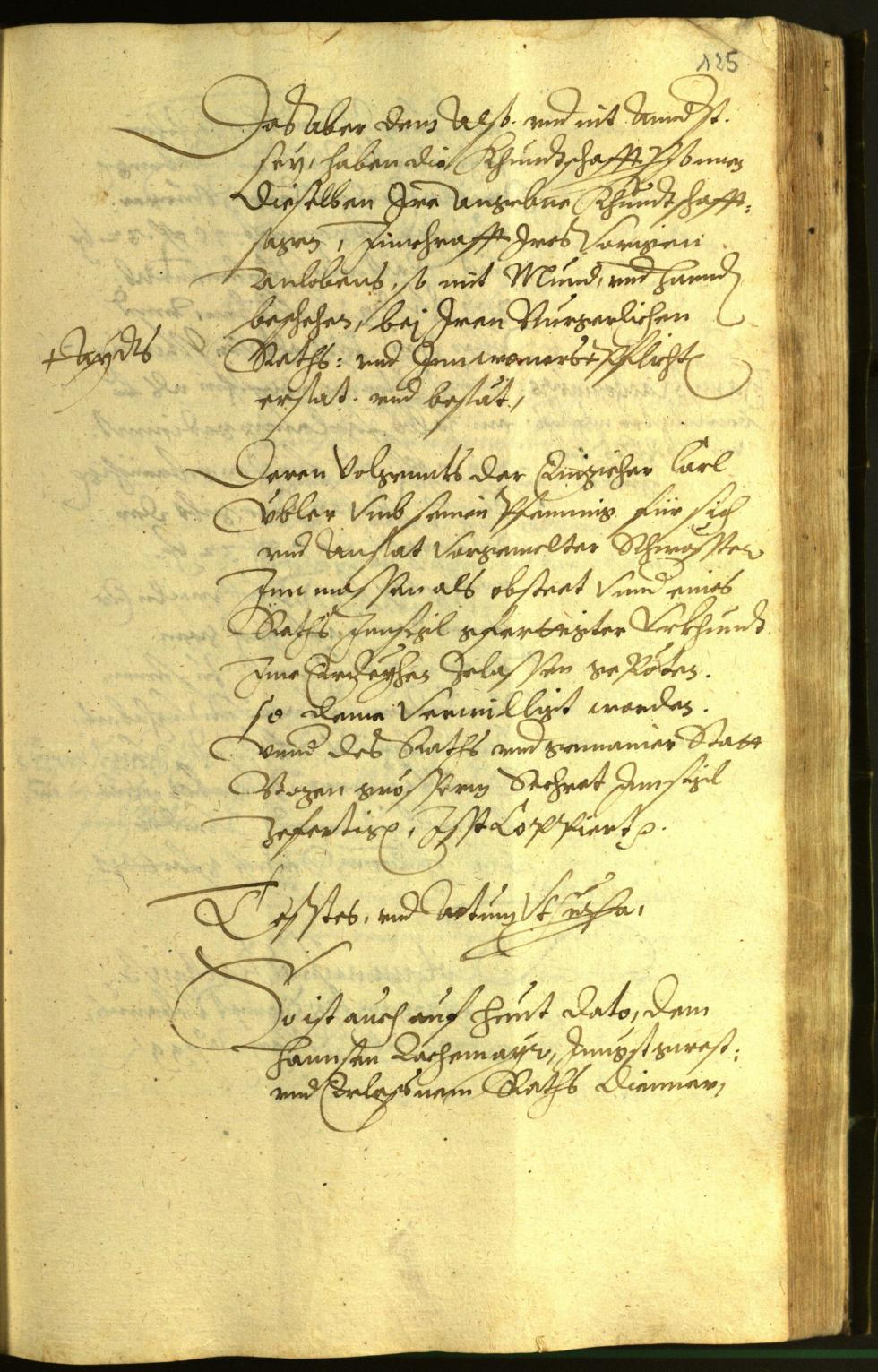 Civic Archives of Bozen-Bolzano - BOhisto Minutes of the council 1599 