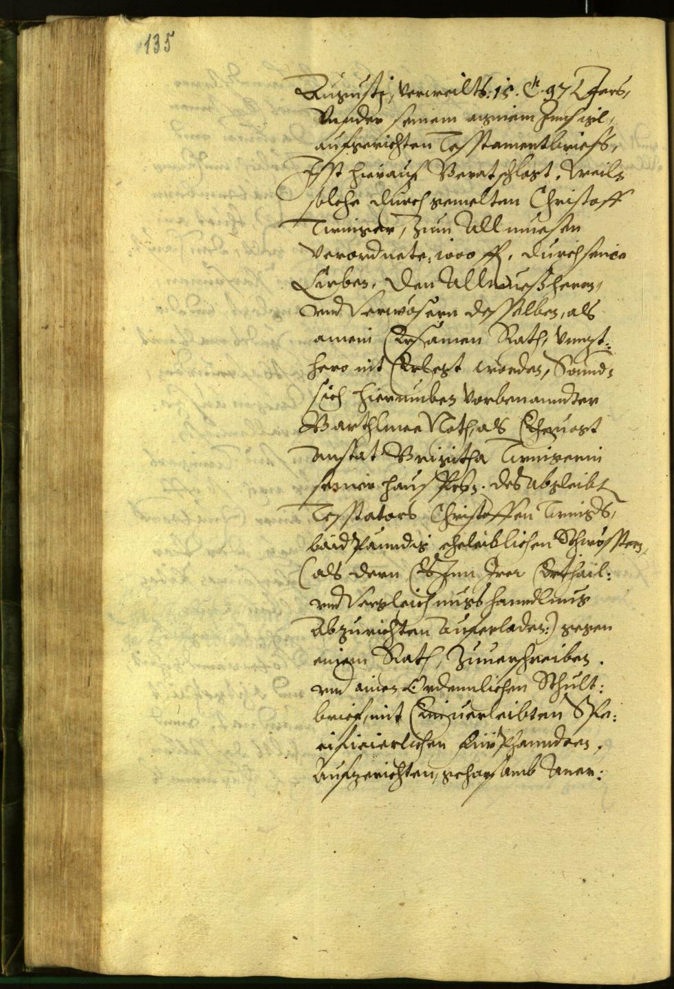 Civic Archives of Bozen-Bolzano - BOhisto Minutes of the council 1599 