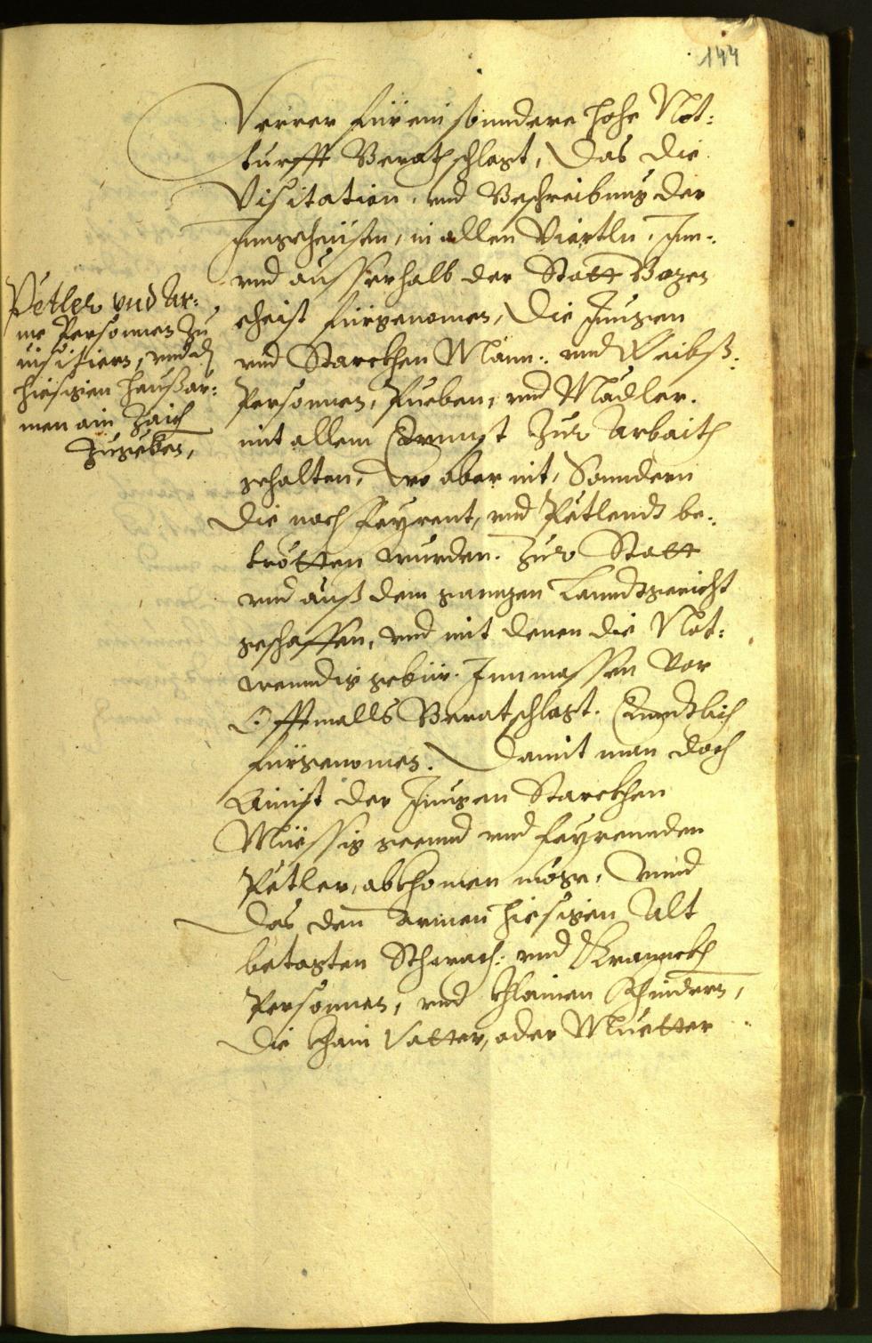 Civic Archives of Bozen-Bolzano - BOhisto Minutes of the council 1599 