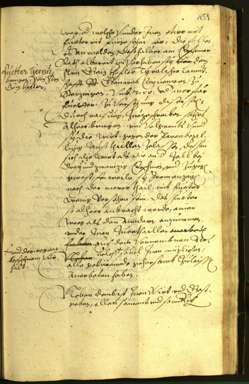 Civic Archives of Bozen-Bolzano - BOhisto Minutes of the council 1599 