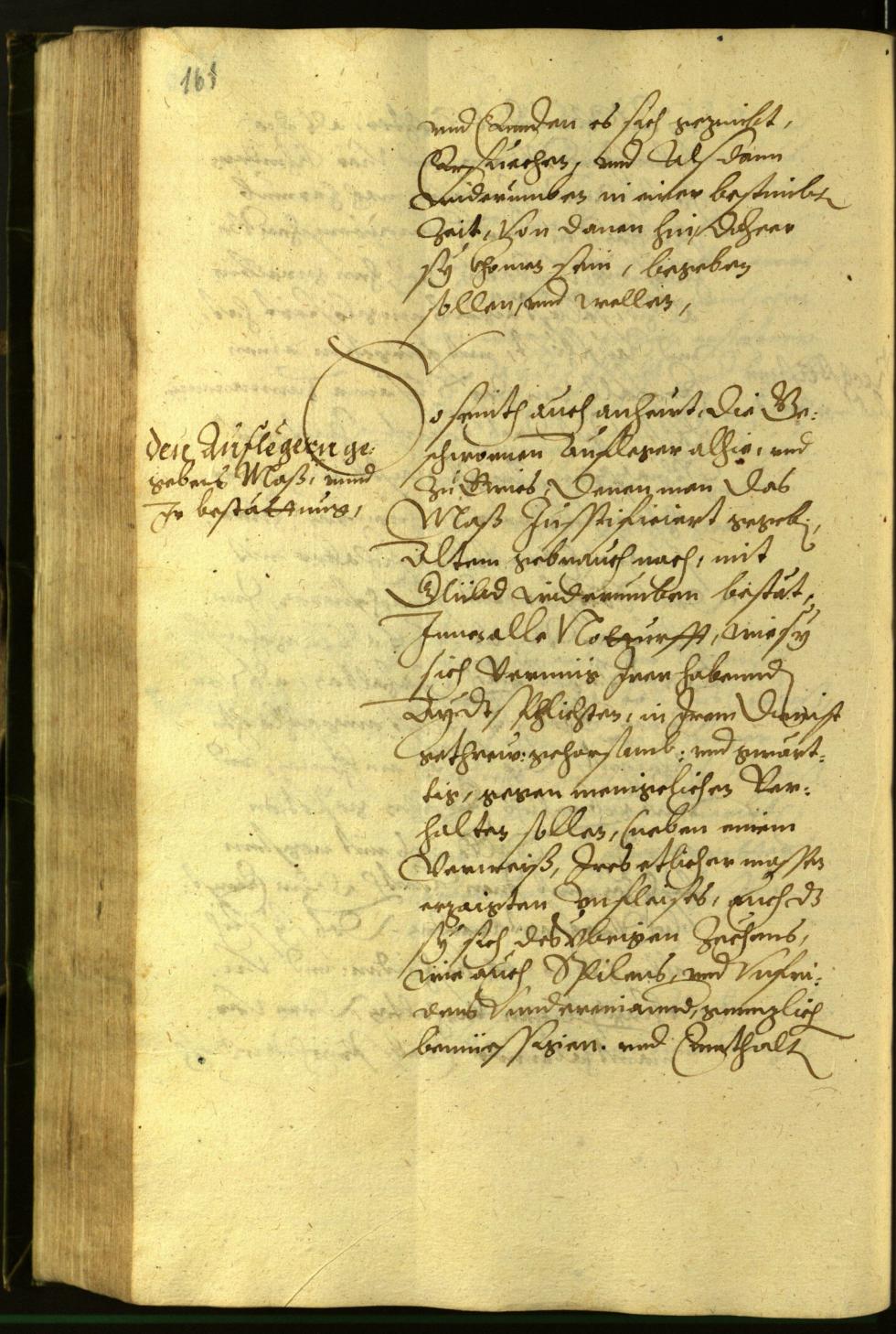 Stadtarchiv Bozen - BOhisto Ratsprotokoll 1599 