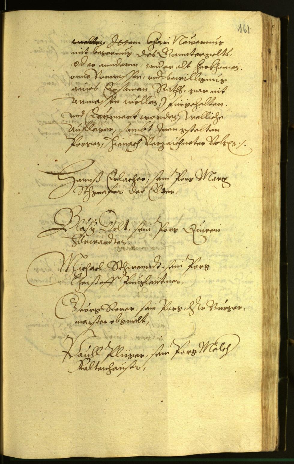 Civic Archives of Bozen-Bolzano - BOhisto Minutes of the council 1599 