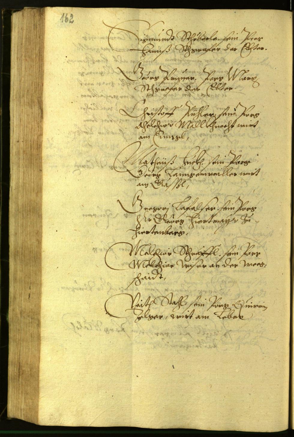 Civic Archives of Bozen-Bolzano - BOhisto Minutes of the council 1599 