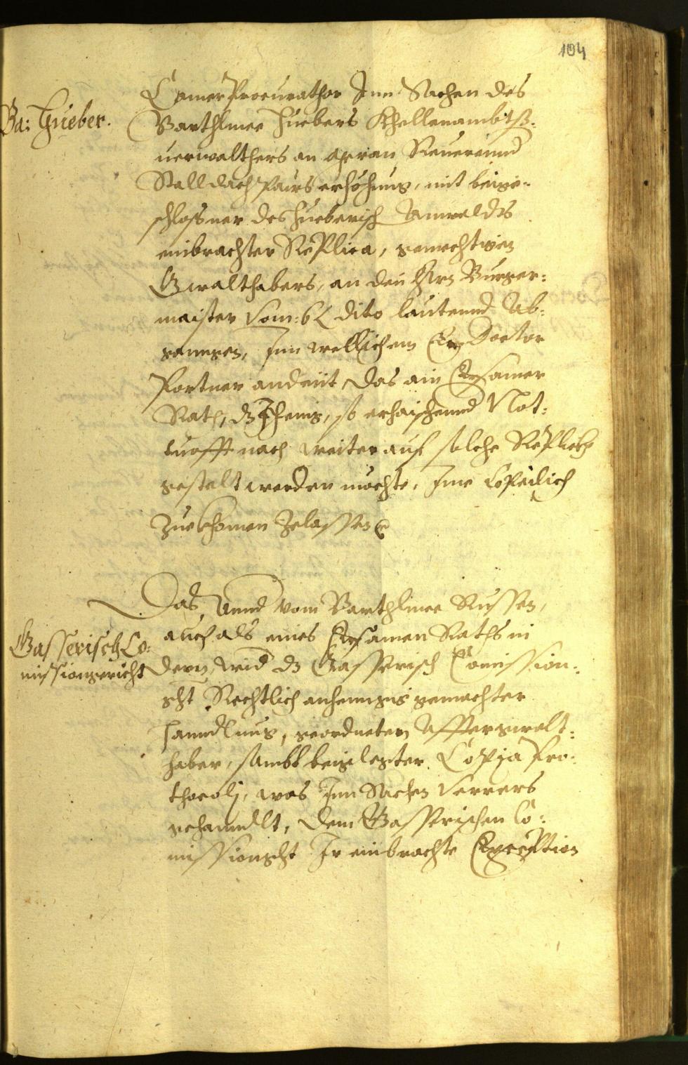 Civic Archives of Bozen-Bolzano - BOhisto Minutes of the council 1599 