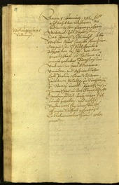 Stadtarchiv Bozen - BOhisto Ratsprotokoll 1599 - 