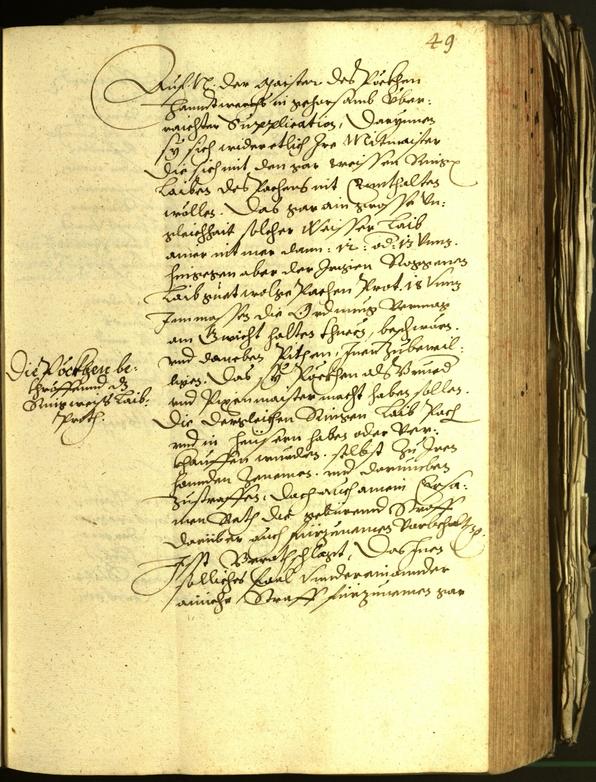 Civic Archives of Bozen-Bolzano - BOhisto Minutes of the council 1600 