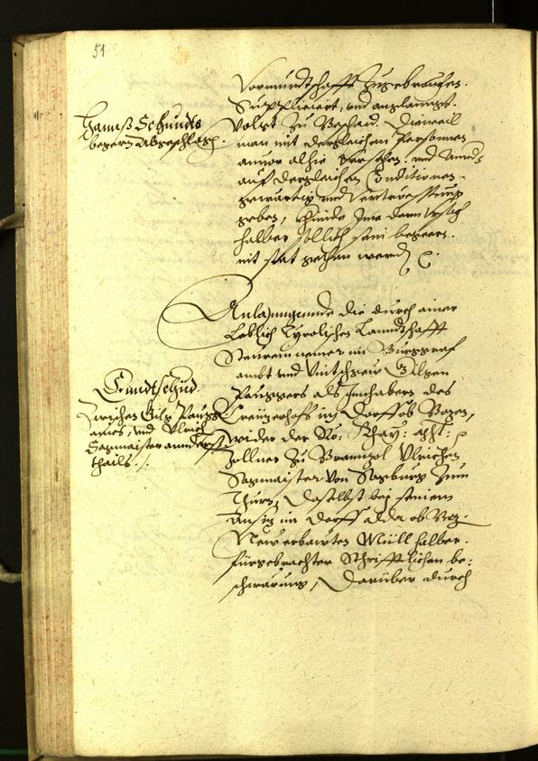 Civic Archives of Bozen-Bolzano - BOhisto Minutes of the council 1600 