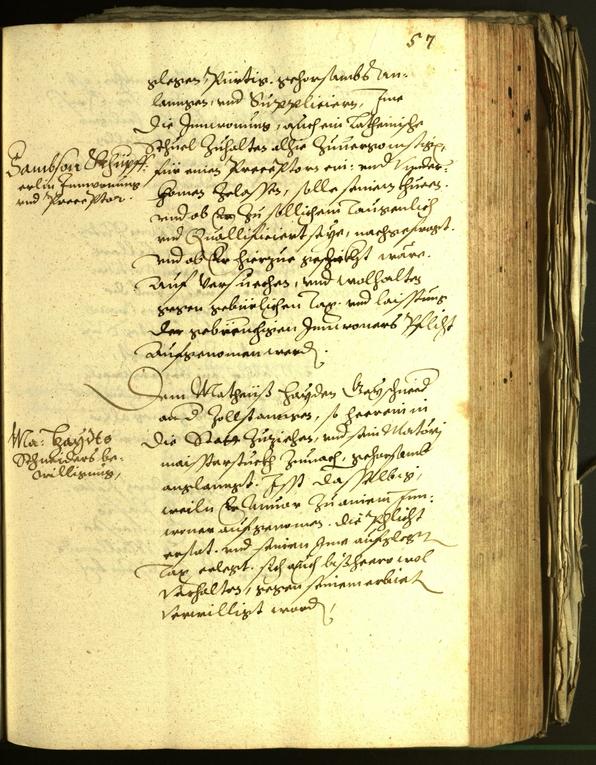 Civic Archives of Bozen-Bolzano - BOhisto Minutes of the council 1600 