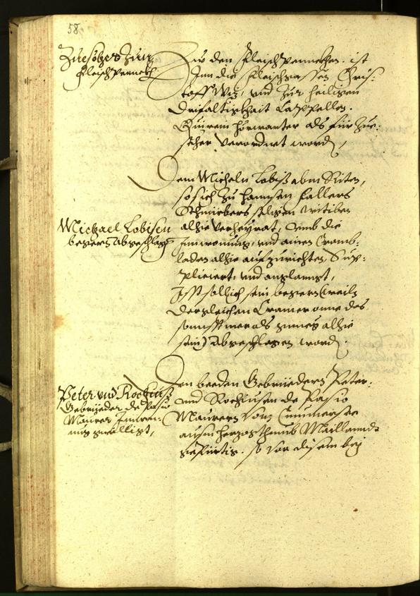 Civic Archives of Bozen-Bolzano - BOhisto Minutes of the council 1600 