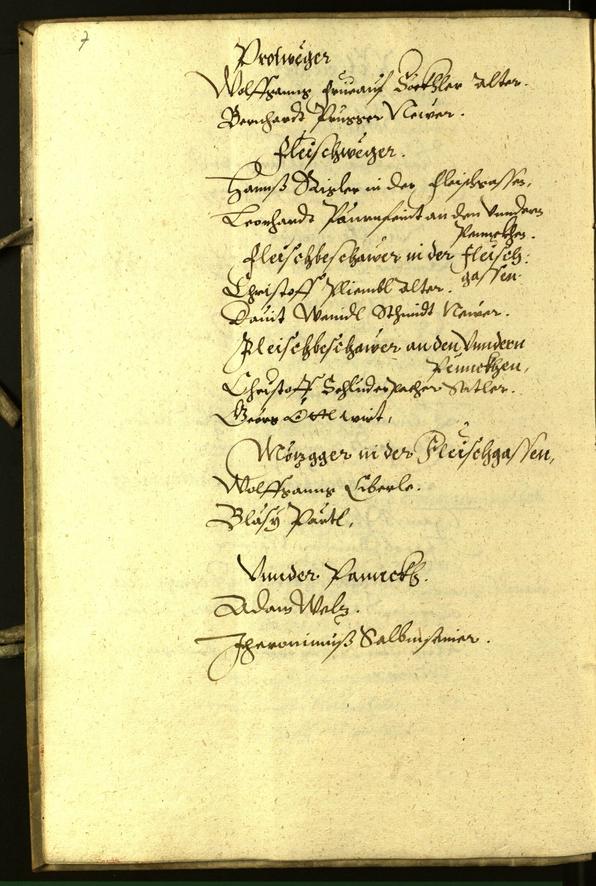 Civic Archives of Bozen-Bolzano - BOhisto Minutes of the council 1600 