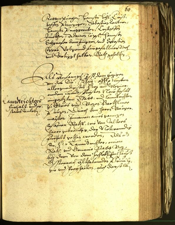 Civic Archives of Bozen-Bolzano - BOhisto Minutes of the council 1600 