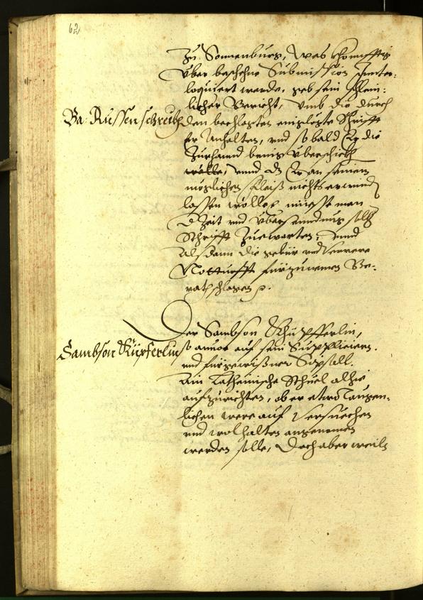 Civic Archives of Bozen-Bolzano - BOhisto Minutes of the council 1600 