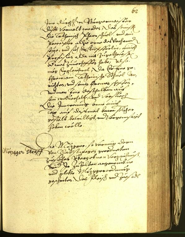 Civic Archives of Bozen-Bolzano - BOhisto Minutes of the council 1600 