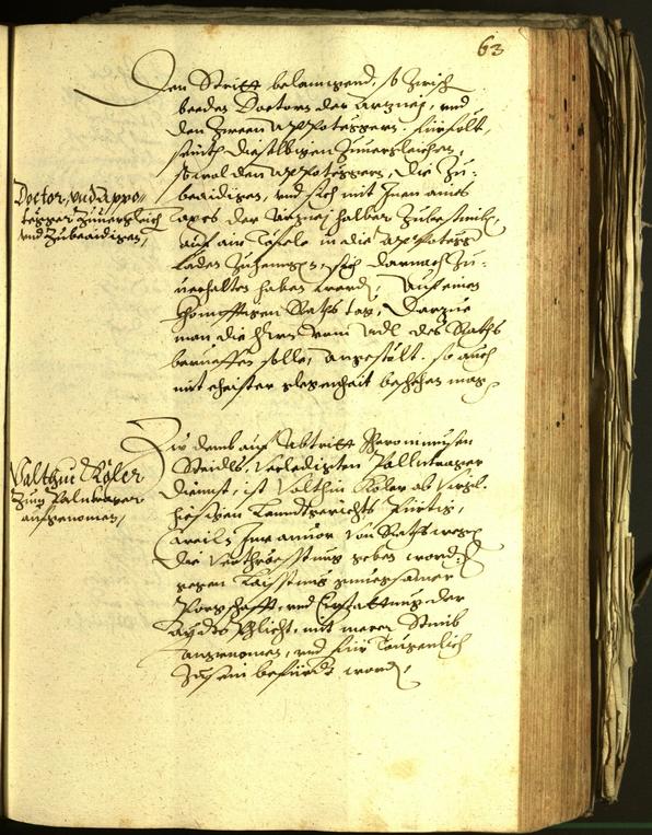 Civic Archives of Bozen-Bolzano - BOhisto Minutes of the council 1600 