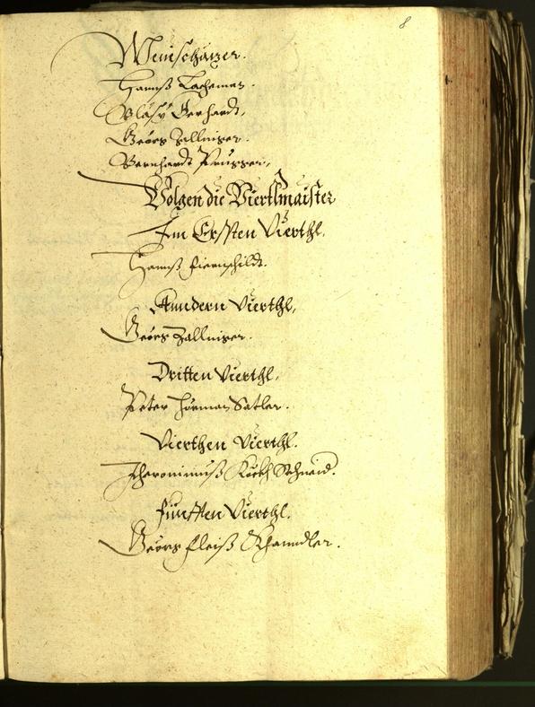 Civic Archives of Bozen-Bolzano - BOhisto Minutes of the council 1600 