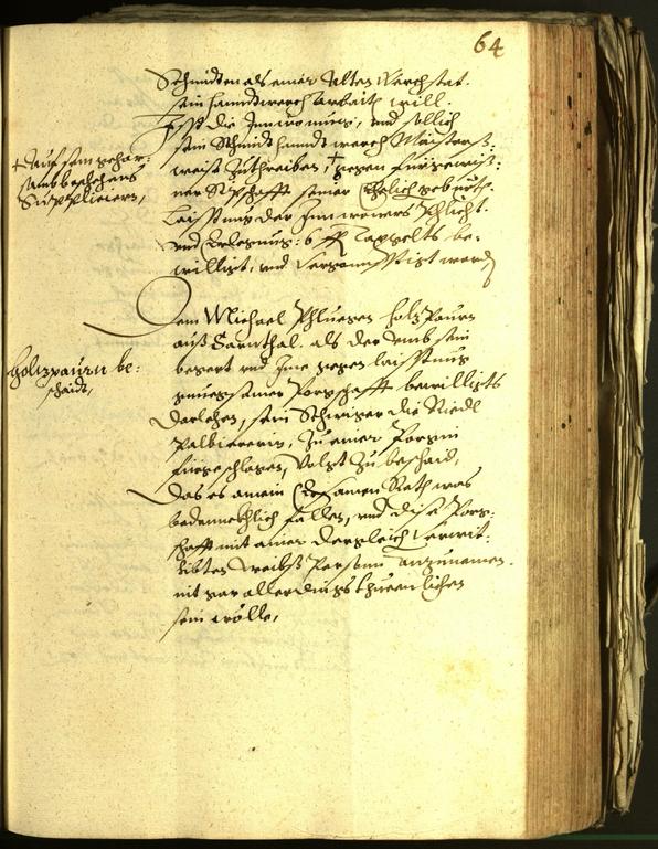 Civic Archives of Bozen-Bolzano - BOhisto Minutes of the council 1600 