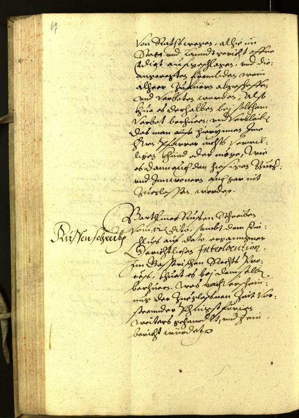 Civic Archives of Bozen-Bolzano - BOhisto Minutes of the council 1600 