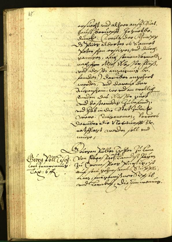 Civic Archives of Bozen-Bolzano - BOhisto Minutes of the council 1600 