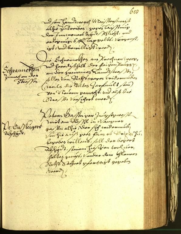 Civic Archives of Bozen-Bolzano - BOhisto Minutes of the council 1600 