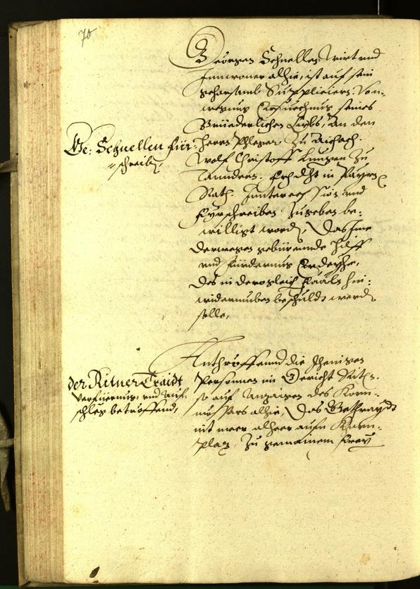 Civic Archives of Bozen-Bolzano - BOhisto Minutes of the council 1600 