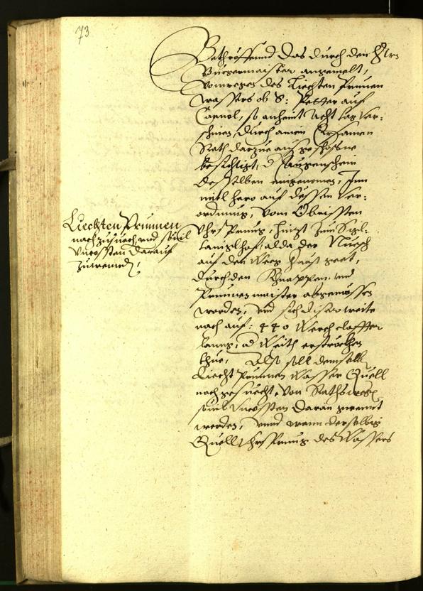 Civic Archives of Bozen-Bolzano - BOhisto Minutes of the council 1600 