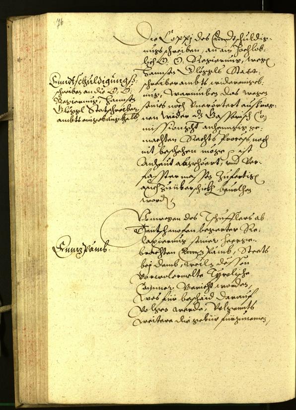 Stadtarchiv Bozen - BOhisto Ratsprotokoll 1600 