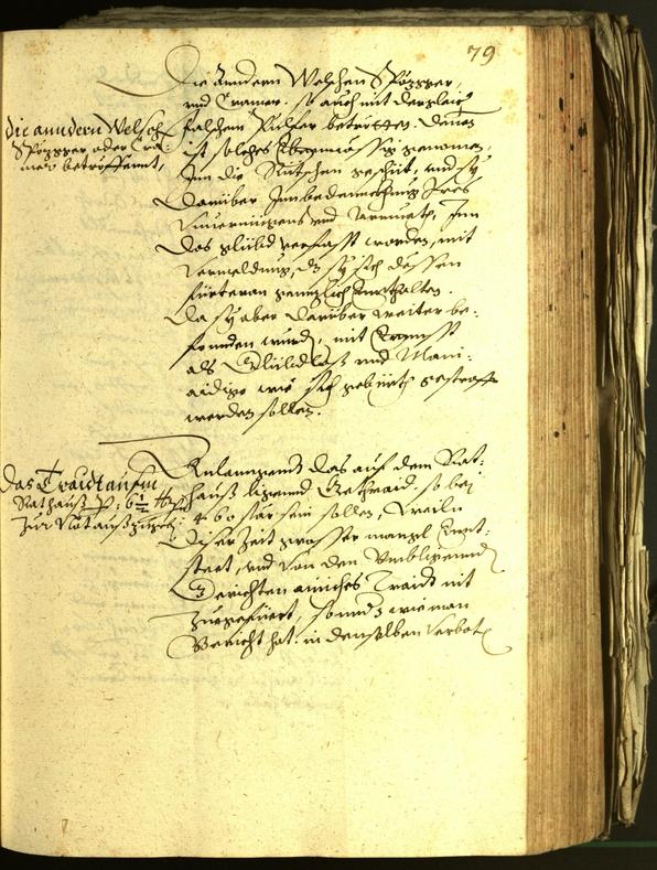 Civic Archives of Bozen-Bolzano - BOhisto Minutes of the council 1600 