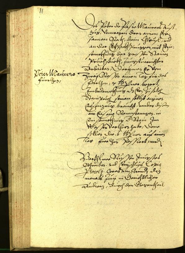 Civic Archives of Bozen-Bolzano - BOhisto Minutes of the council 1600 