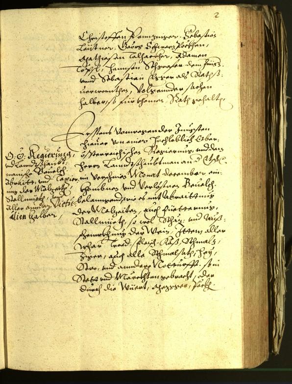 Civic Archives of Bozen-Bolzano - BOhisto Minutes of the council 1600 