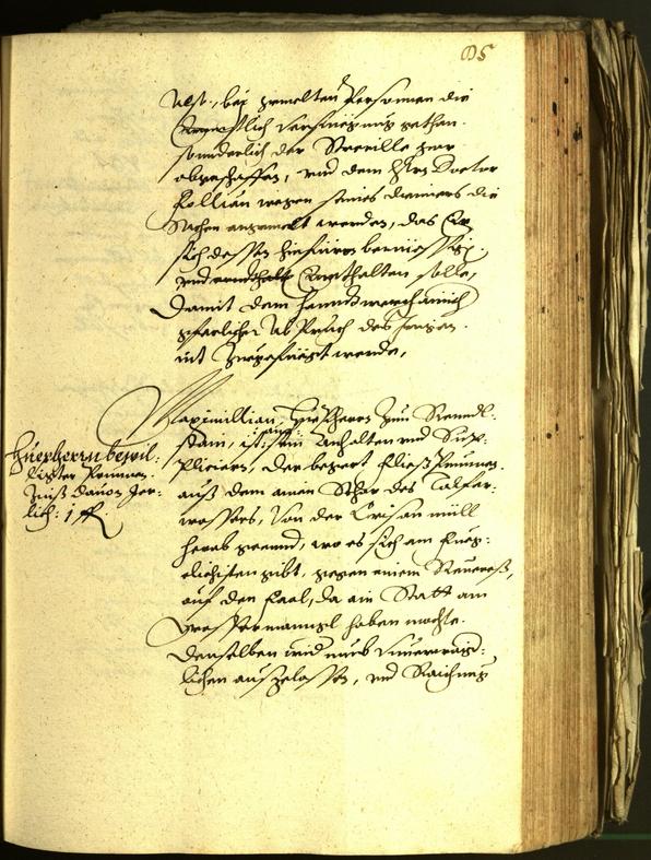 Civic Archives of Bozen-Bolzano - BOhisto Minutes of the council 1600 