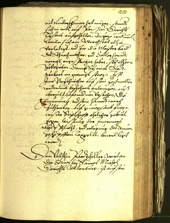 Stadtarchiv Bozen - BOhisto Ratsprotokoll 1600 