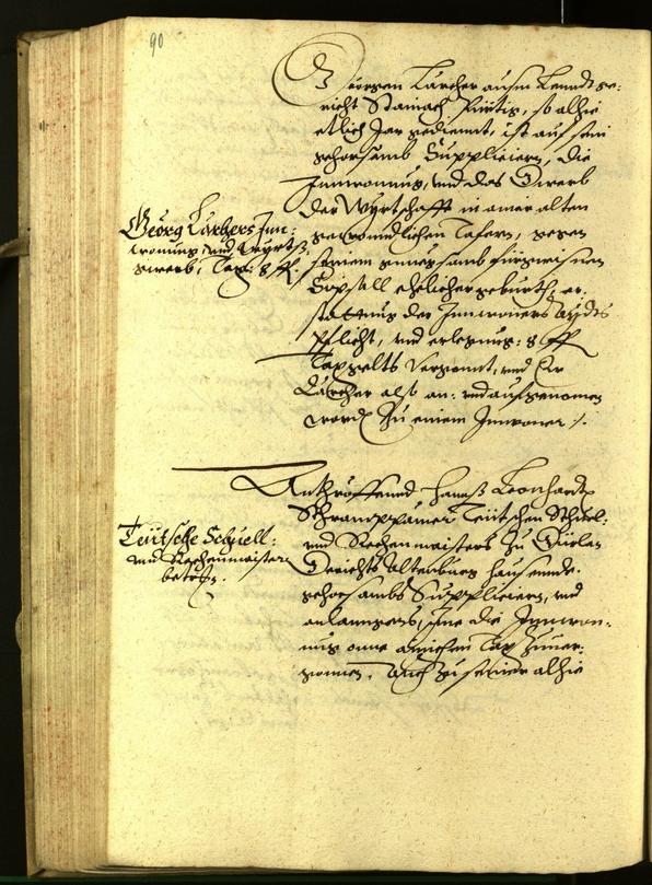 Civic Archives of Bozen-Bolzano - BOhisto Minutes of the council 1600 