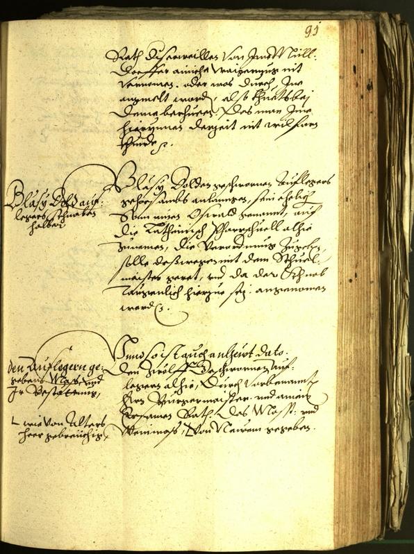 Civic Archives of Bozen-Bolzano - BOhisto Minutes of the council 1600 