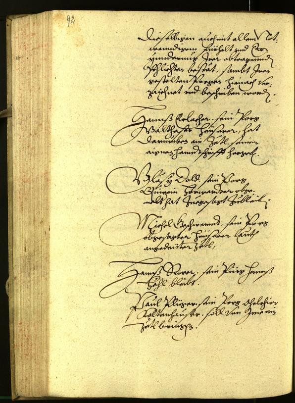 Civic Archives of Bozen-Bolzano - BOhisto Minutes of the council 1600 