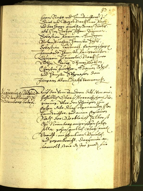 Civic Archives of Bozen-Bolzano - BOhisto Minutes of the council 1600 