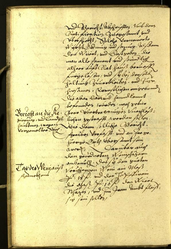 Civic Archives of Bozen-Bolzano - BOhisto Minutes of the council 1600 