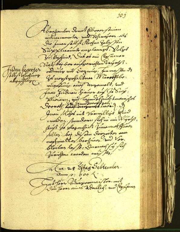 Civic Archives of Bozen-Bolzano - BOhisto Minutes of the council 1600 