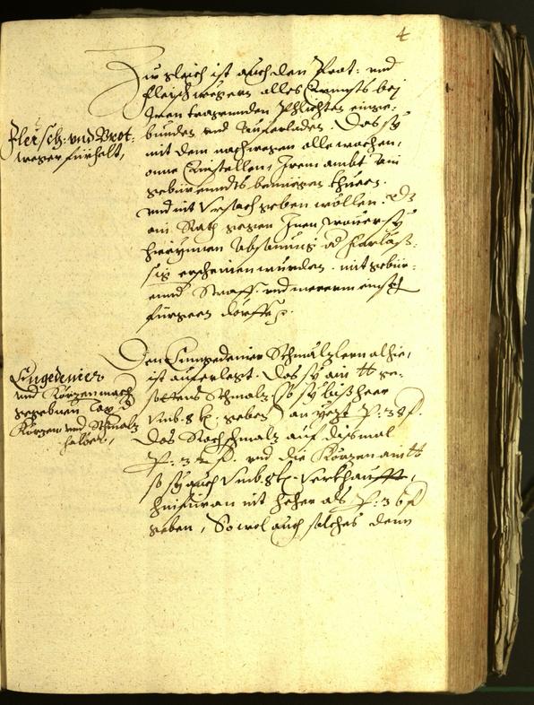 Civic Archives of Bozen-Bolzano - BOhisto Minutes of the council 1600 