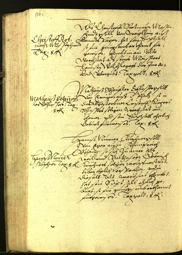 Civic Archives of Bozen-Bolzano - BOhisto Minutes of the council 1600 