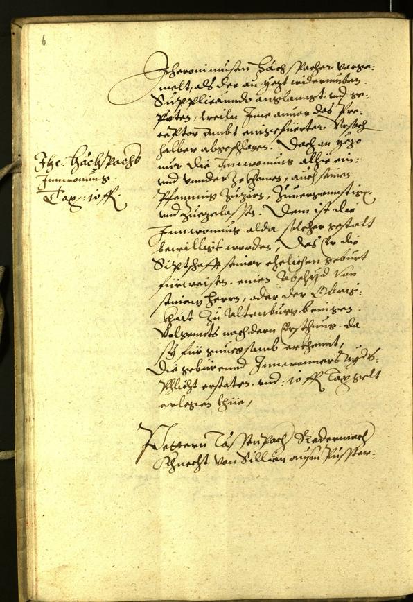 Civic Archives of Bozen-Bolzano - BOhisto Minutes of the council 1600 