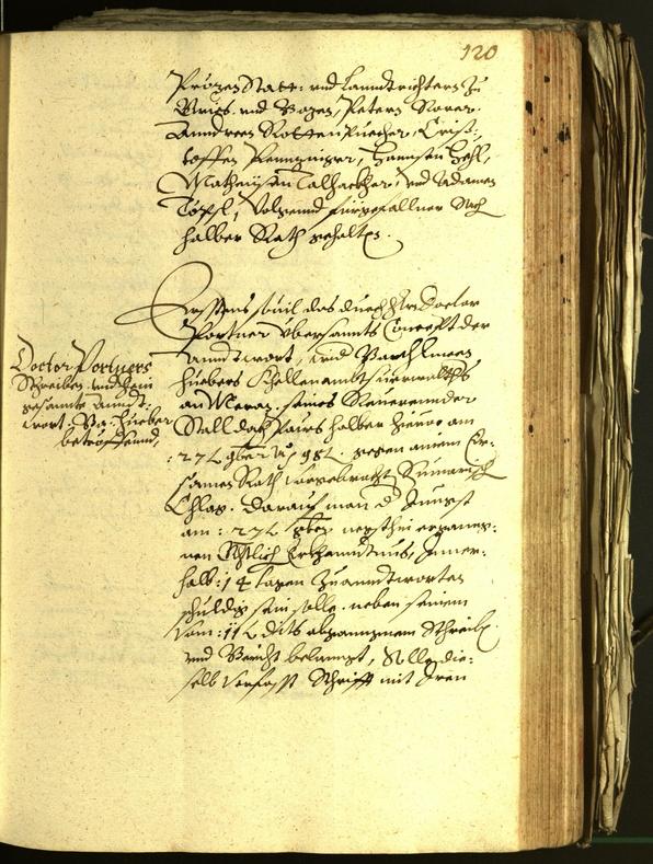 Civic Archives of Bozen-Bolzano - BOhisto Minutes of the council 1600 