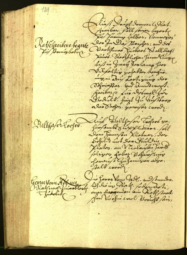 Civic Archives of Bozen-Bolzano - BOhisto Minutes of the council 1600 