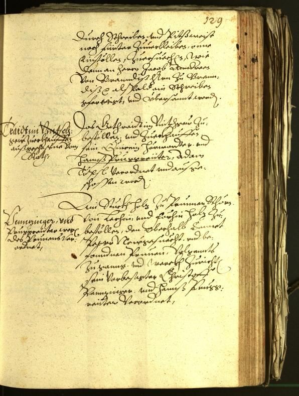 Civic Archives of Bozen-Bolzano - BOhisto Minutes of the council 1600 