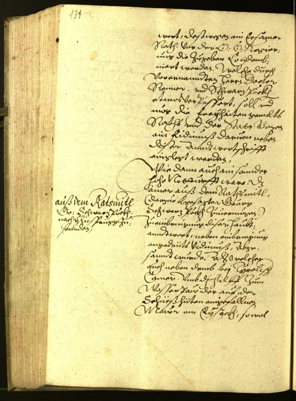 Civic Archives of Bozen-Bolzano - BOhisto Minutes of the council 1600 