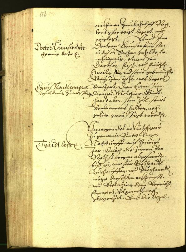 Archivio Storico della Città di Bolzano - BOhisto protocollo consiliare 1600 