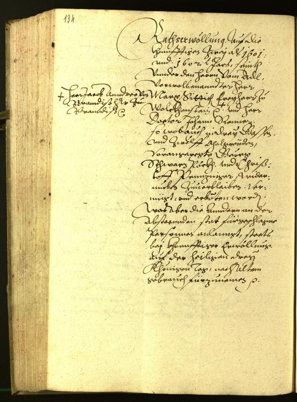 Civic Archives of Bozen-Bolzano - BOhisto Minutes of the council 1600 