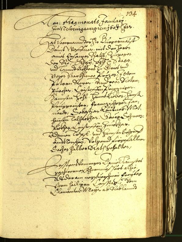 Civic Archives of Bozen-Bolzano - BOhisto Minutes of the council 1600 