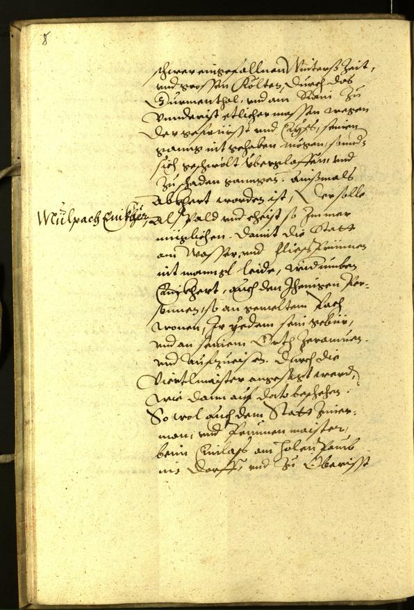 Civic Archives of Bozen-Bolzano - BOhisto Minutes of the council 1600 