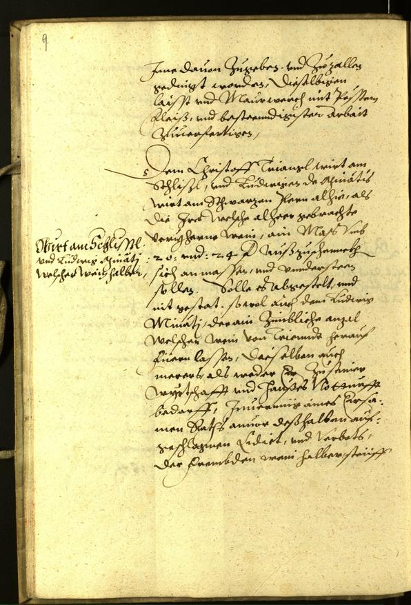 Civic Archives of Bozen-Bolzano - BOhisto Minutes of the council 1600 